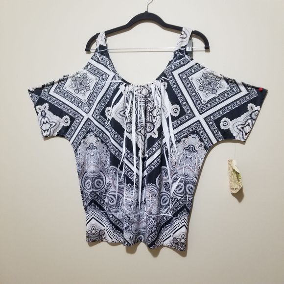 One World Cold shoulder blouse - Picture 6 of 8